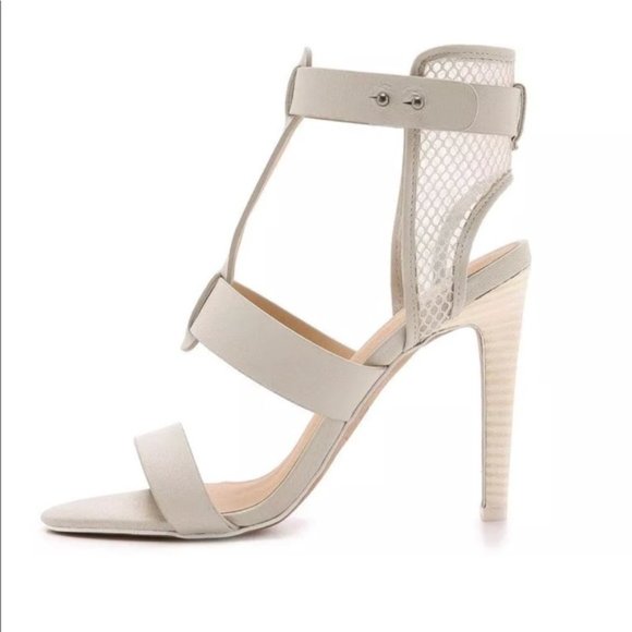 New Joes Jeans Rocket Mesh Strappy Leather Sandals - Picture 2 of 6